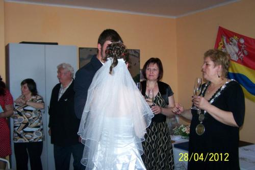 2. svatba v Píšťanech 28.4.2012